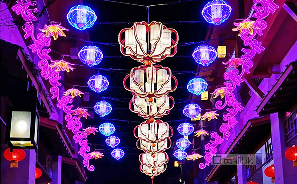 貴州山裏江南花燈