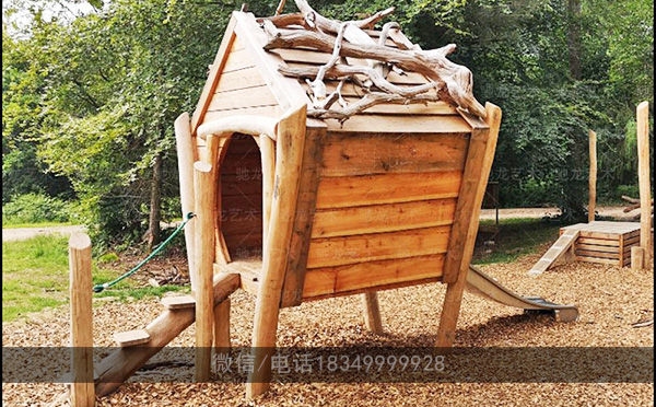 木質無動力兒童遊樂設施製作中!(圖2) 木質無動力兒童遊樂設施製作中!(圖2)