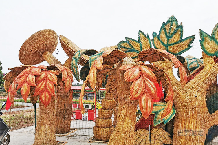 四川農民豐收節稻草藝術裝置製作簡介!(圖3) 四川農民豐收節稻草藝術裝置製作簡介!(圖3)