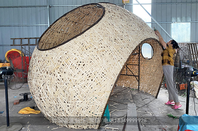 竹編藝術裝置製作